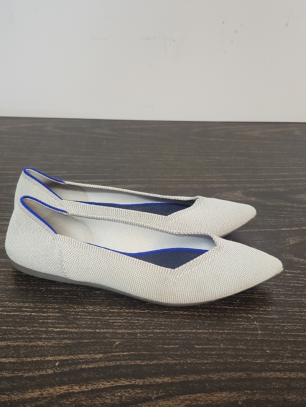 Tan Pointy Toe Rothy’s Flats Tan Size 11